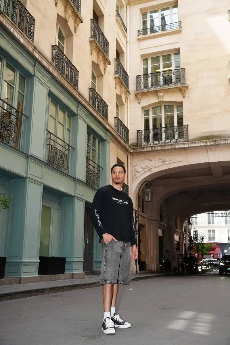 Atelier Longsleeve - Black - MALESIUE