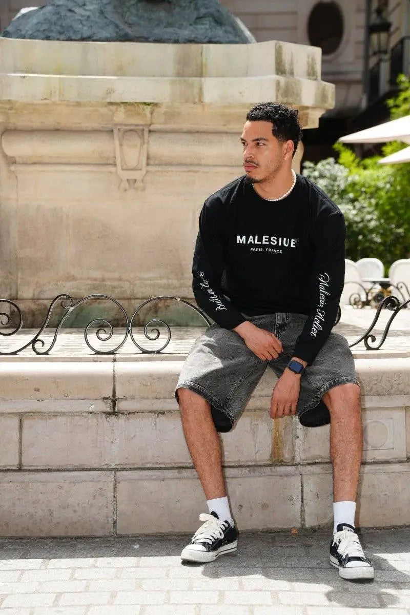 Atelier Longsleeve - Black - MALESIUE