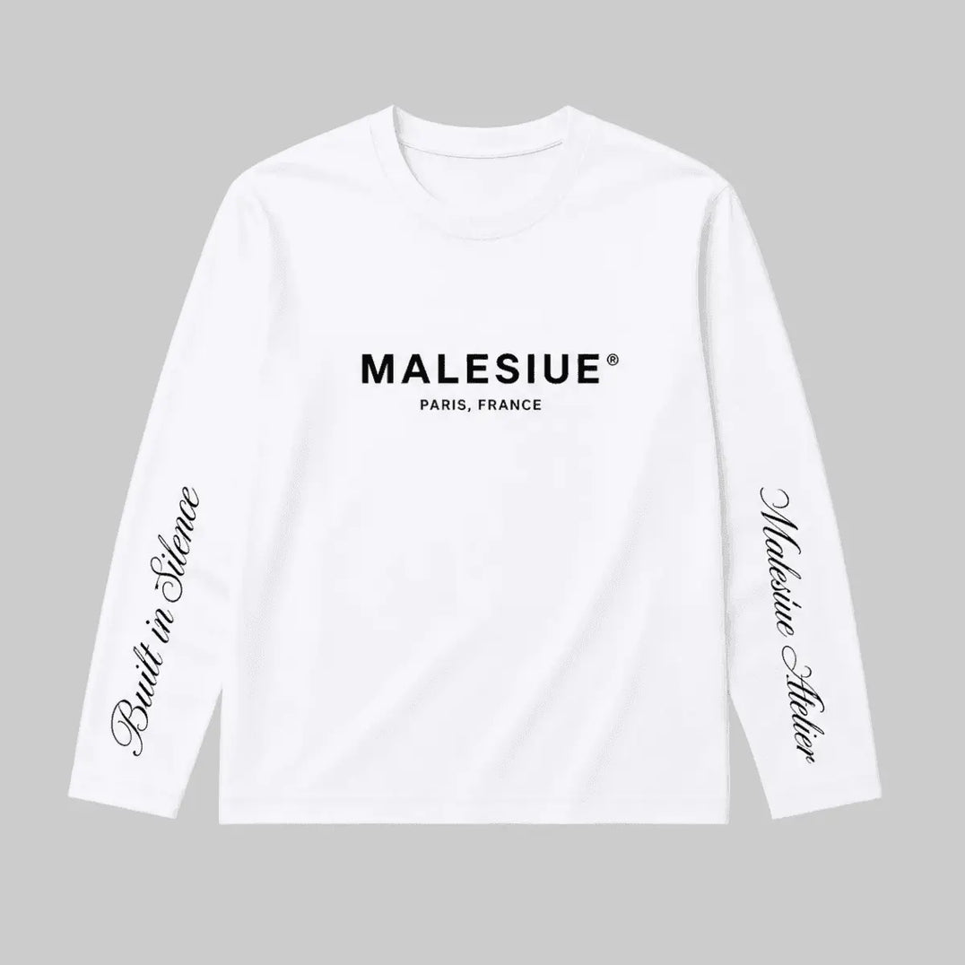 Atelier Longsleeve - White - MALESIUE