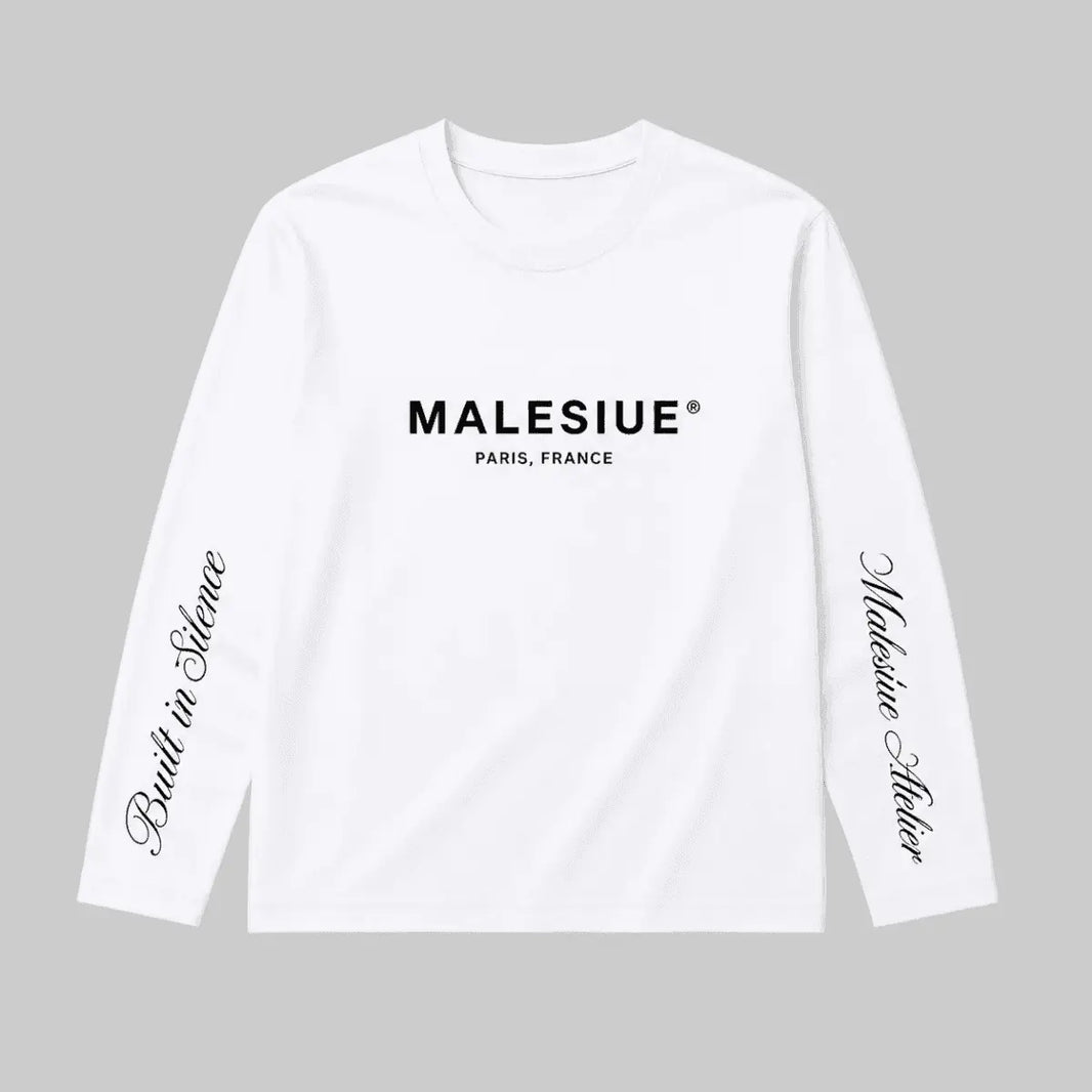 Atelier Longsleeve - White - MALESIUE
