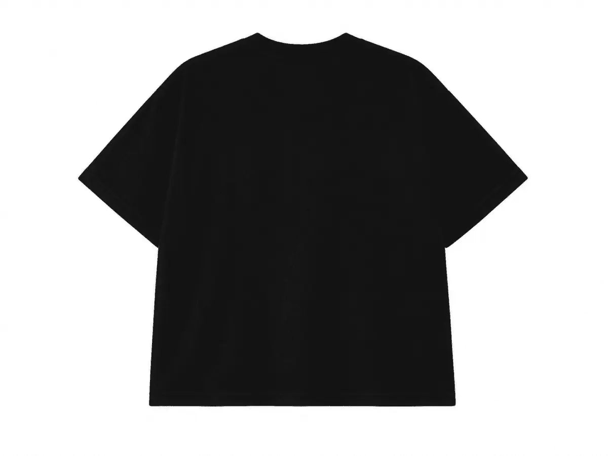 Bold Boxy Apex T-Shirt Black - MALESIUE