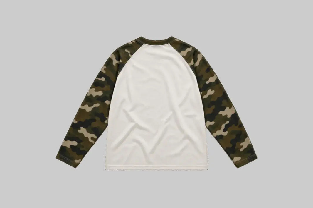 MALESIUE Camo 94 Raglan Long Sleeve - MALESIUE