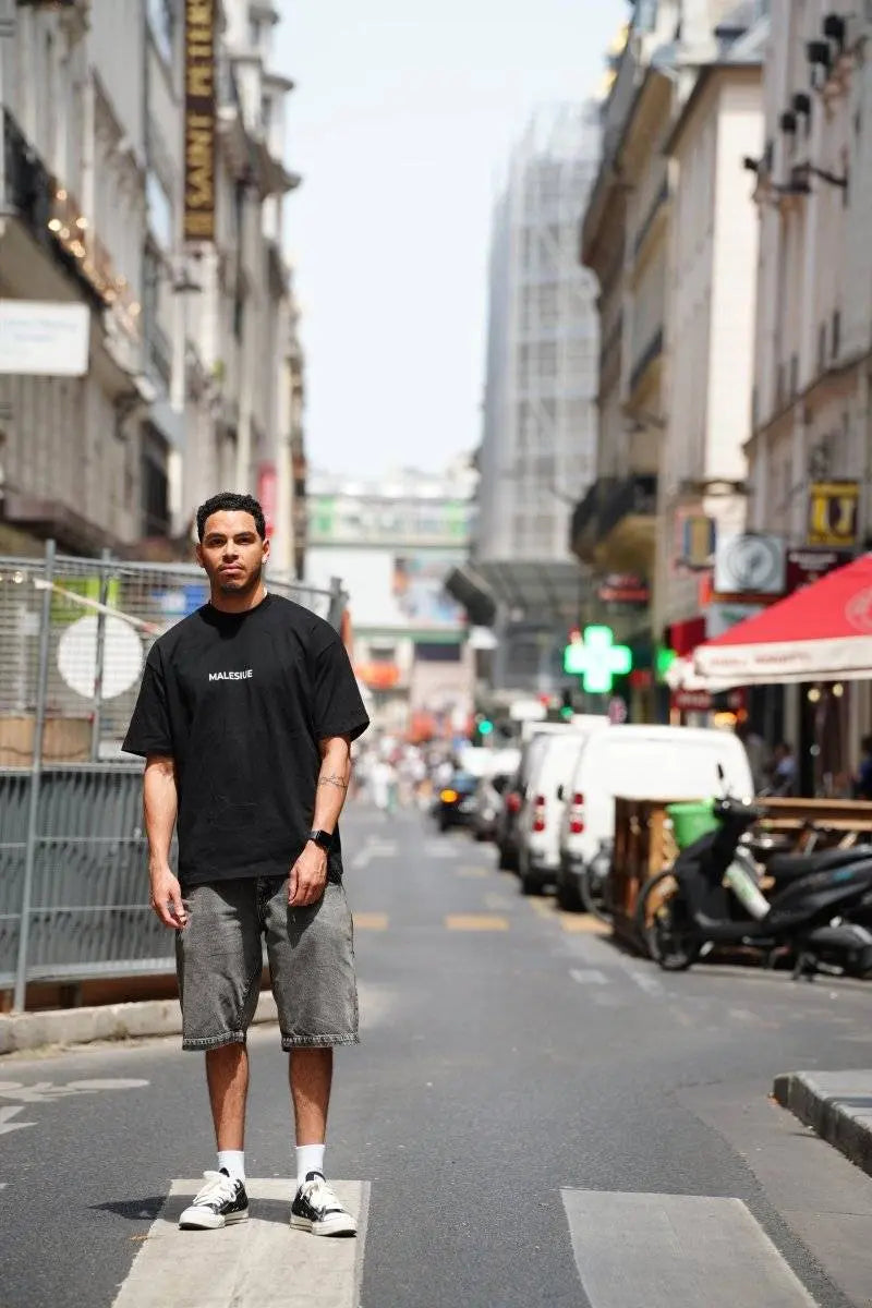 Mono Tee Black - MALESIUE