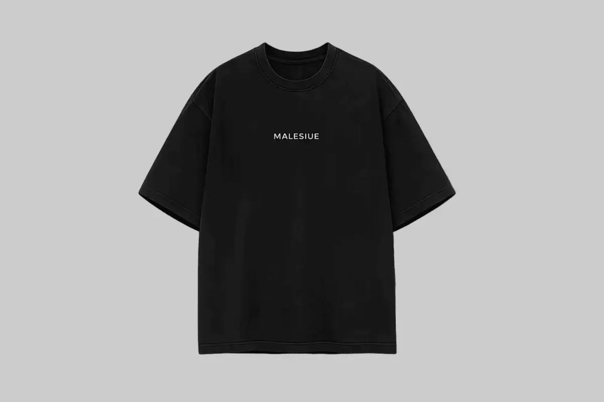 Mono Tee Black - MALESIUE