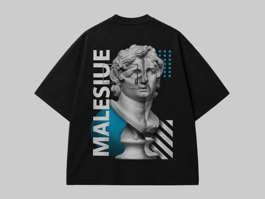 Mono Tee Black - MALESIUE